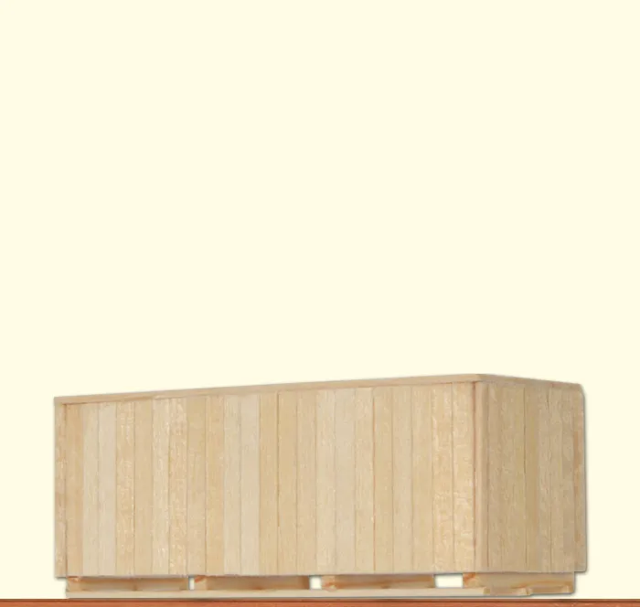 0 Ladegut Holzkiste ca. 7,2 x 3 x 2,8 cm